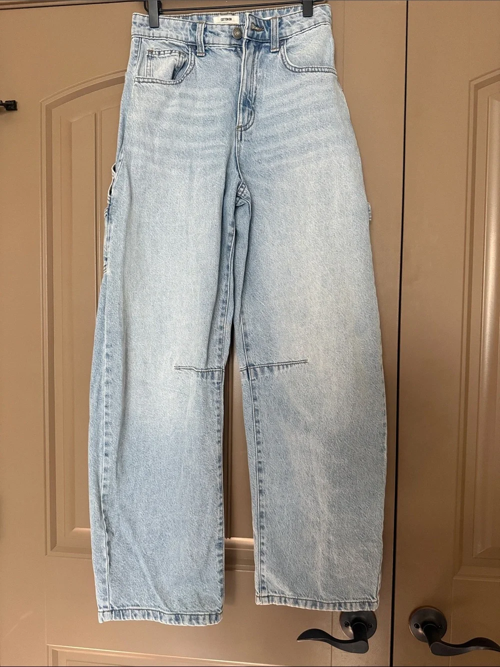 Cotton On Light Blue Barrel Jeans - Picture 1 of 3